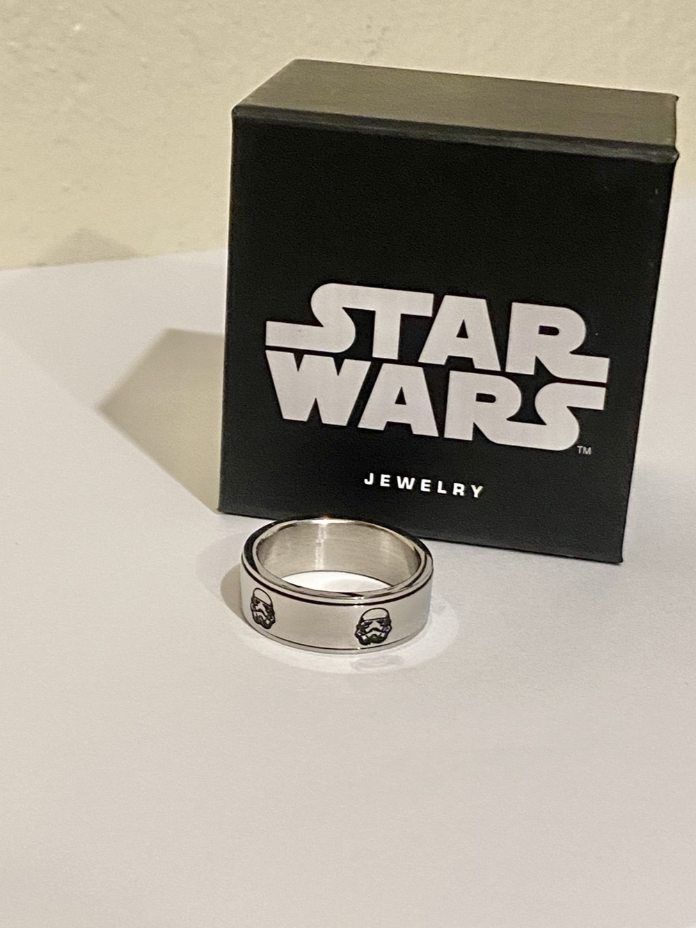 Star Wars Stormtrooper Stainless Steel Spinner Ring